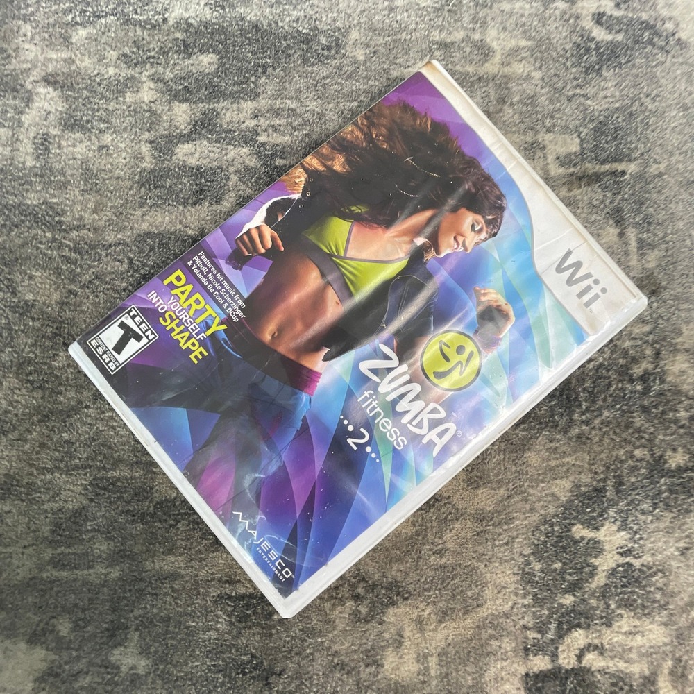 Zumba Fitness 2 Nintendo Wii Game Video Game Majesco Party Yourself Into Shape